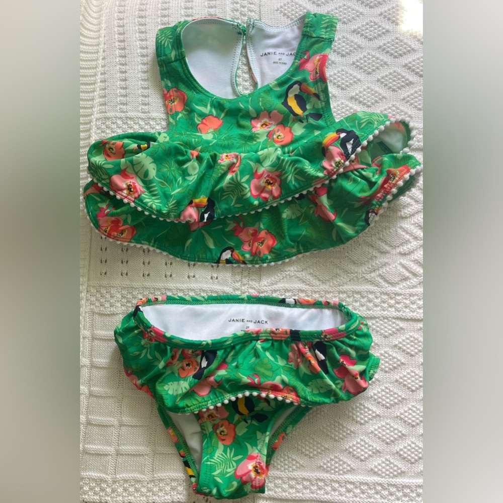 Janie and Jack 2 piece swimsuit